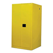 Eagle 96 gallon, 65"Height, 31-1/4"Width, 31" / Yellow / Safety Cabinet for Paint & Ink Safety Storage Cabinets