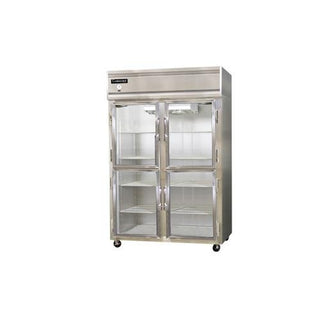 2R-GD-HD Two Section Reach In Glass Door Refrigerator by Continental Refrigerator – Commercial Grade