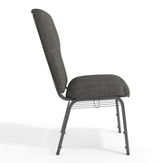 Flash Furniture Charcoal Gray Fabric/Silver Vein Frame / Set of 1 / Classic Chairs