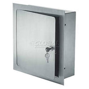Recessed Valve Box Prime Coated by Acudor – Stainless Steel, Silver