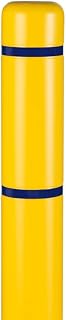 BollardGard 4" x 52" Bollard Cover Yellow - Innoplast (Yellow Blue Tape)