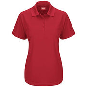 Red Kap 3X-Large / Red / Short Sleeve Performance Knit® Pocketless Core Polo Polos