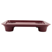 GET Burgundy / 17" x 14" / Modern Serving Trays