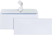 Quality Park #10 Regular Business Envelope, Security Tinted, Redi-Strip Seal, White, 30 Envelopes (69112)