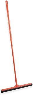 VIKAN Red 24" Polypropylene Floor Squeegee 77544/29384-1 Each
