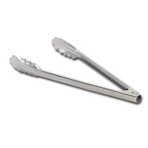 9.5" Utility Tongs (47110) by Vollrath – Stainless Steel, Silver, Model ARDUPG2152832L12C