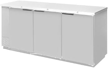 Beverage Air BB72YF-1-S-PT Standard Depth Pass Thru Back Bar Cooler in Stainless