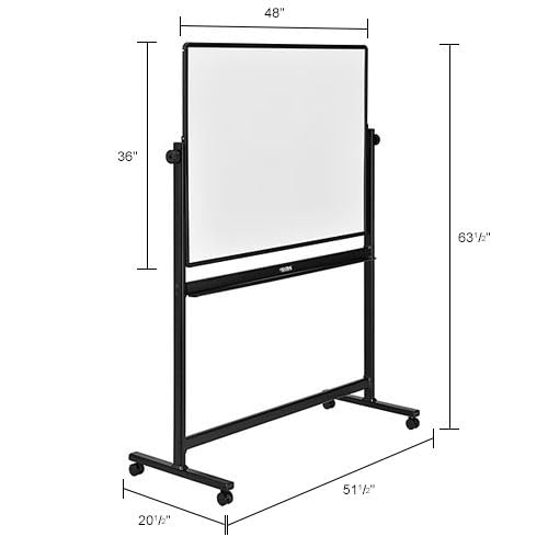 Global Industrial 75"W x 69"H / White / Industrial Dry Erase Boards