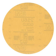 3M 6 / P600 / Gold Hook & Loop Discs