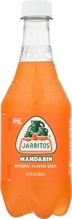 Jarritos Drink, Mandarin, 16.9 Ounce (Pack of 24)