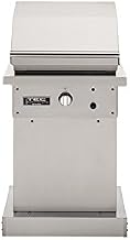TEC Patio 1 FR Infrared Propane Gas Grill On Stainless Steel Pedestal