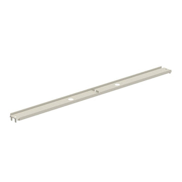 30" W Gondola Bottom Rail WHT White by Lozier – 30" W, Alloy Steel, White, Model R30B.WHT