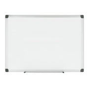 MasterVision 36"W x 24"H / Porcelain / Silver Dry Erase Boards
