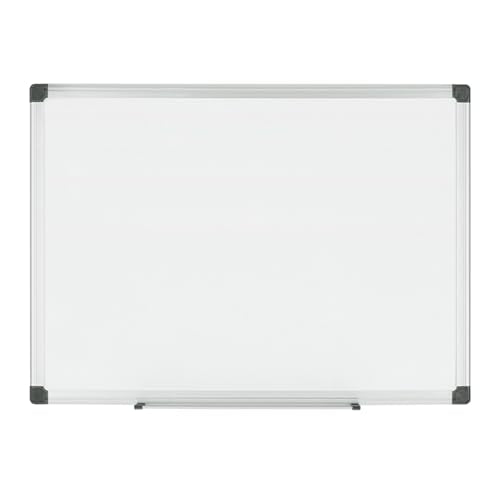 MasterVision 36"W x 24"H / Porcelain / Silver Dry Erase Boards