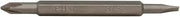 KLEIN TOOLS 13391 Bits, 4-in-1 Electronics, PH 0, SLTD 3/32-Inch