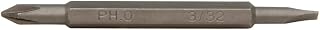KLEIN TOOLS 13391 Bits, 4-in-1 Electronics, PH 0, SLTD 3/32-Inch