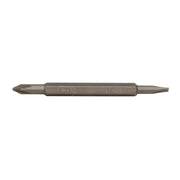 Bits, 4-in-1 Electronics, PH 0, SLTD 3/32-Inch by KLEIN TOOLS – Phillips #0, Slotted 3/32", Tempered Steel, Multi, Pack of 2, Model 13391