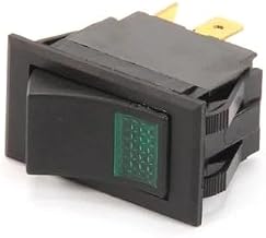 Replacement Part for Carter-Hoffmann 18602-0075 Appliance On/Off Swtch-Grn-250Vdpdt -Fully Compatible