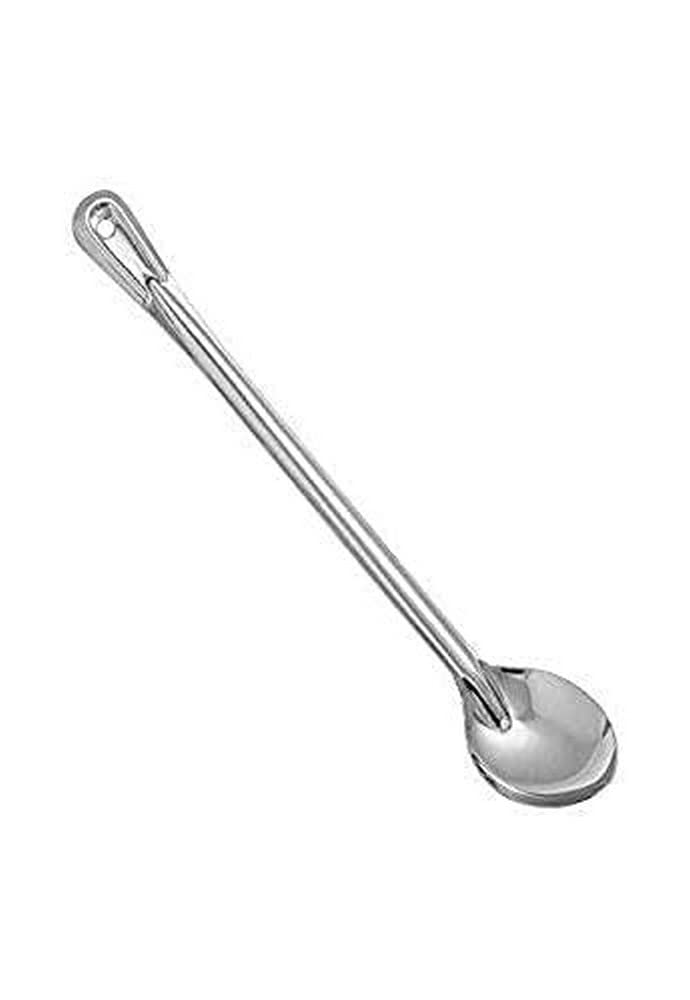 Winco 18" / Solid / Silver Cooking Spoons