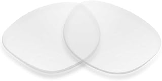 Replacement Sunglass Lenses Compatible for Mosley Tribes Hillyard 55mm (Non-Polarized SFx Edge Blue Blocker Clear Hardcoat Pair)