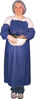 MCR Safety O63R5 35 by 48-Inch Vinyl 6 mil Raw Edge Apron, Blue, 1-Pair