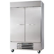 Beverage-Air HBF44-1-S 47" Horizon Series Two Section Solid Door Reach-In Freezer 44 cu.ft. Capacity Stainless Steel Exterior and Interior with Bottom Mounted by Beverage Air –