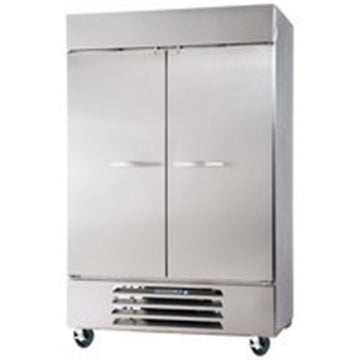 Beverage-Air HBF44-1-S 47" Horizon Series Two Section Solid Door Reach-In Freezer 44 cu.ft. Capacity Stainless Steel Exterior and Interior with Bottom Mounted by Beverage Air –
