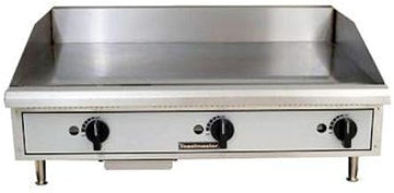 Toastmaster TMGM36 36" Stainless Steel Griddle, Gas, Countertop, Natural Gas