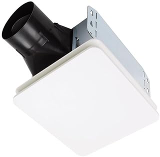 60 CFM Quiet Bathroom Exhaust Fan with ENERGY STAR Certification, White, Roomside Series by Broan-NuTone