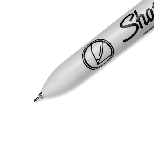 Sharpie 12-Count (Pack of 2) / 12 Count Black / Black Permanent Markers
