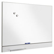 Iceberg Silver, White / 48"W x 32"H / 1 Dry Erase Boards