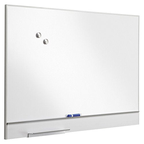 Iceberg Silver, White / 48"W x 32"H / 1 Dry Erase Boards
