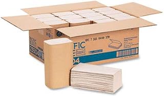Georgia-Pacific Consumer Products 23504 Envision EPA Singlefold Paper Towel, Paper Band, Brown (Pack of 4000)