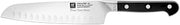 ZWILLING Pro 7-inch Hollow Edge Slim Santoku Knife, Personalized, Engraved