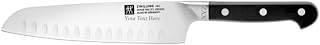ZWILLING Pro 7-inch Hollow Edge Slim Santoku Knife, Personalized, Engraved