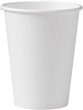 Solo 412WN-2050 12 oz White SSP Paper Hot Cup (Case of 1000)