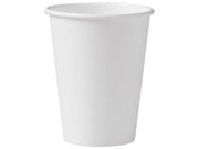 12 oz White SSP Paper Hot Cup (Case of 1000) by SOLO – 1000 Count (Pack of 1), 12.0 fluid_ounces, Paper, White, Pack of 1000