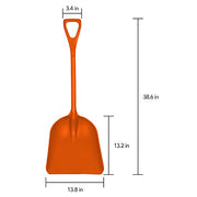 Remco Orange / 14 inch Blade / Shovel Storage & Transport