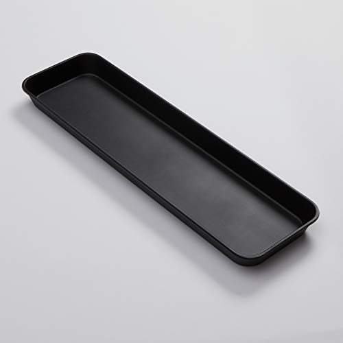 American Metalcraft 29.8" x 8.5" x 2" / Black / Modern Serving Trays