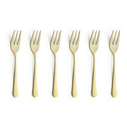 Amefa Cake Set / Matt Gold / 14 cm Flatware Sets