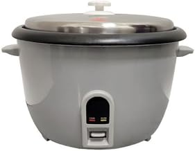 GS1630 Commercial Rice Cooker, 24-Cup Cooked Rice Capacity, 120V Electric Rice Warmer with Non-Stick Removable Pot, One-Touch Operation, Hold Mode, Measuring Cup & Scoop Included