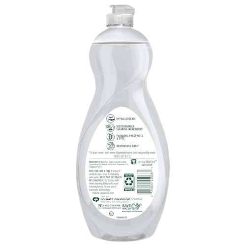 Palmolive Pure + Clear Spring Fresh / 32.5 Fl Oz (Pack of 1) / White Dish Soap