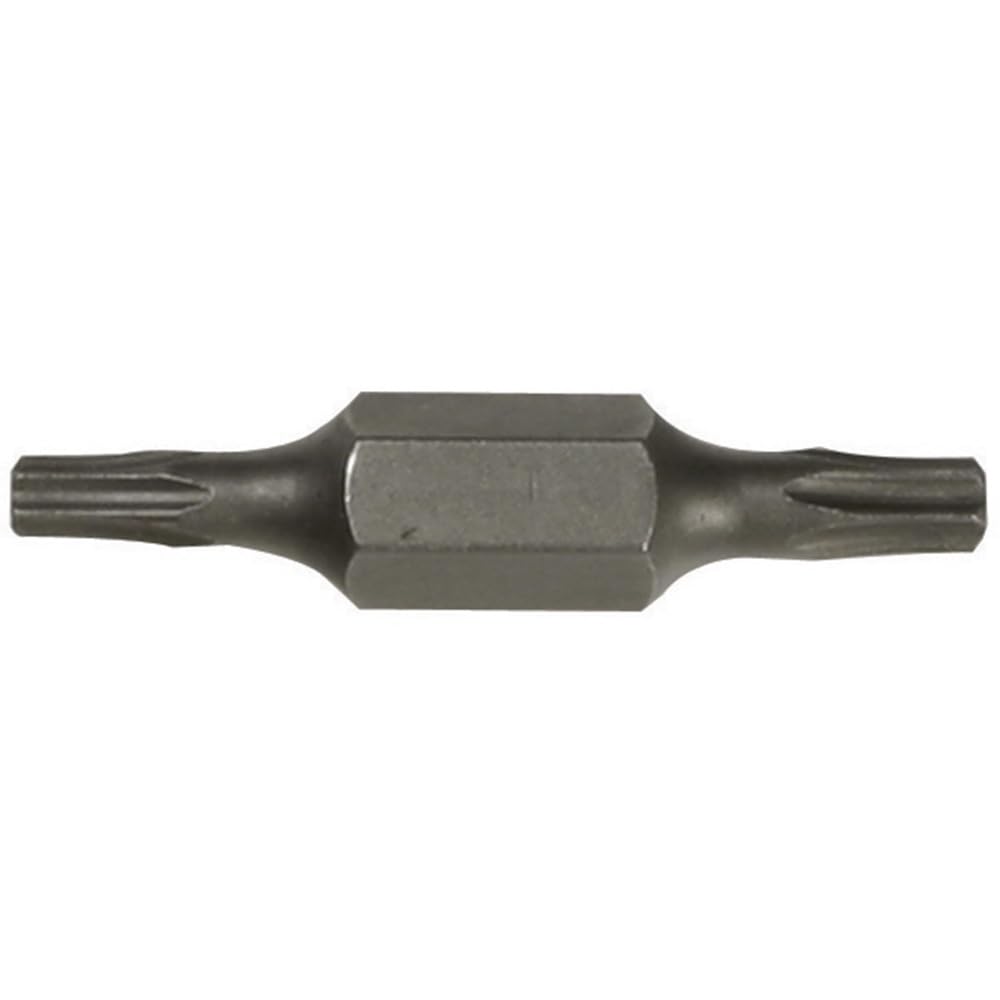 Replacement Bit #10 TORX & #15 TORX by KLEIN TOOLS – Small, High Carbon Steel, Black, Model 32485
