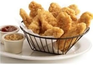 Tyson Red Label Select Cut Hot N Spicy Fully Cooked Breaded Chicken Breast Tenderloin, 5 Pound -- 2 per case.