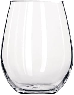 Libbey RLB8301 Stemless White Wine No. 217 Soda Glass (6 Pieces)