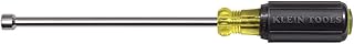 KLEIN TOOLS 646-5/16M 5/16-Inch Hex Magnetic Tip Nut Driver, Made in USA, 6-Inch Hollow Shank