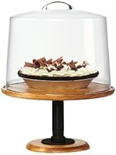 12 3/4" Round Cake Stand - 5"H, Reclaimed Wood