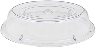 CAC Poly PPCO-13 Clear Oval Plate Cover 12