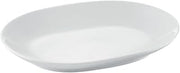 CAC China RCN-CD12 Coupe D-End Platter 9 7/8" Porcelain Other, Super White, Set of 24