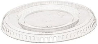 MarketPro Round Souffle Cup Lid Clear, PET | 2500/Case